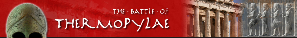 The battle of Thermopylae